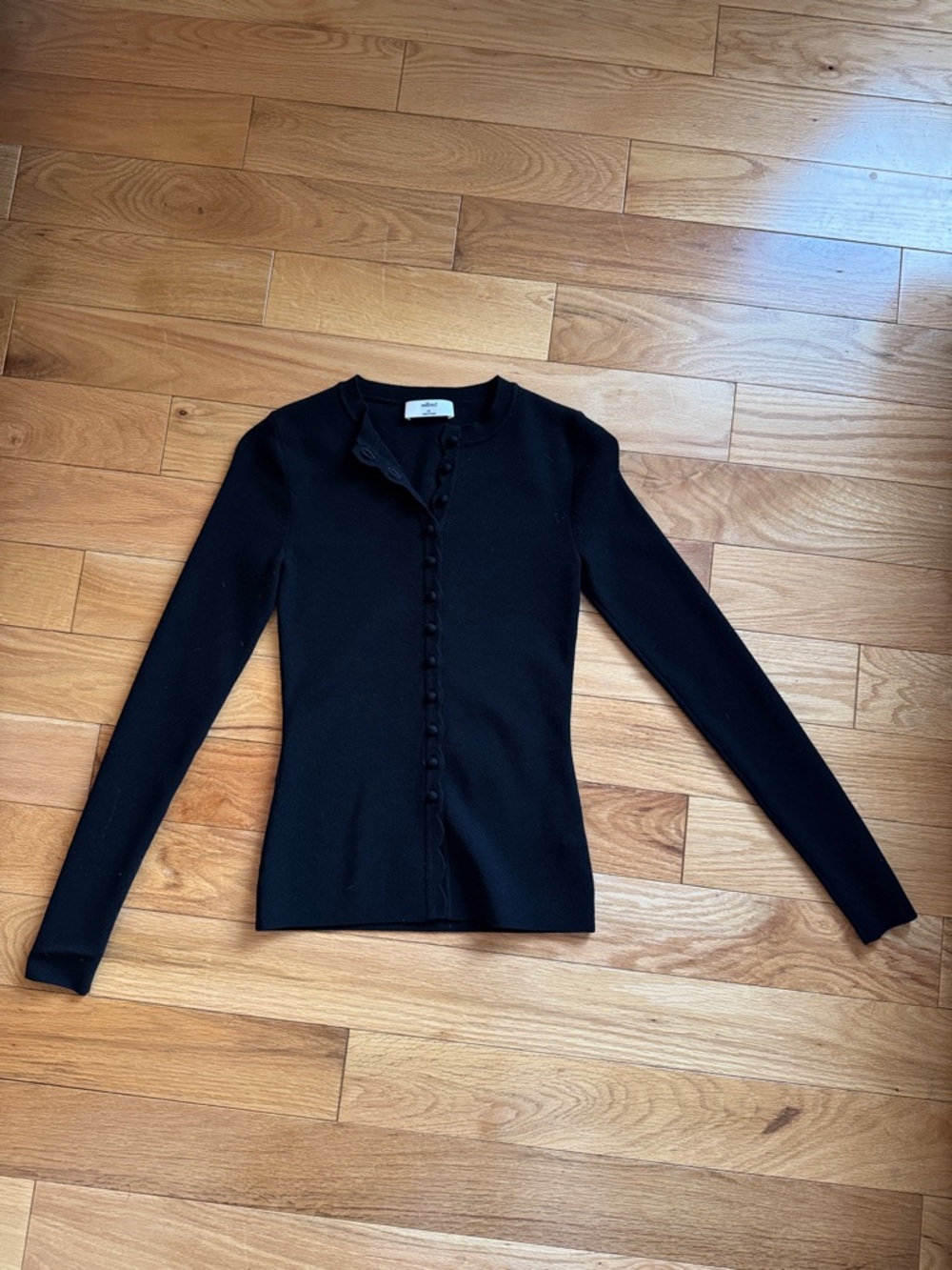 Aritzia Shelly Cardigan Black XS